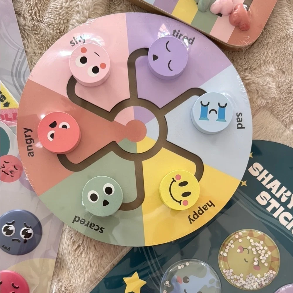 Colorful Sticker and Fidget Toy Set